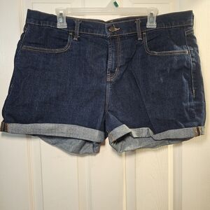 Old Navy Dark Blue Jean Shorts for Women